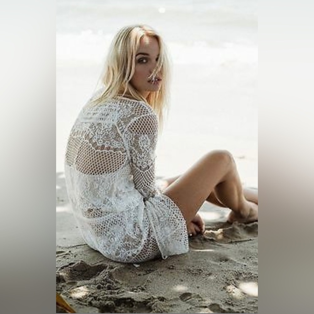 NWT Free People Luna Lace Dress